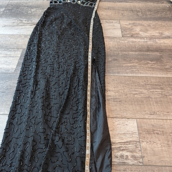 Vintage Jas Jas Black Beaded Gown - Picture 14 of 16